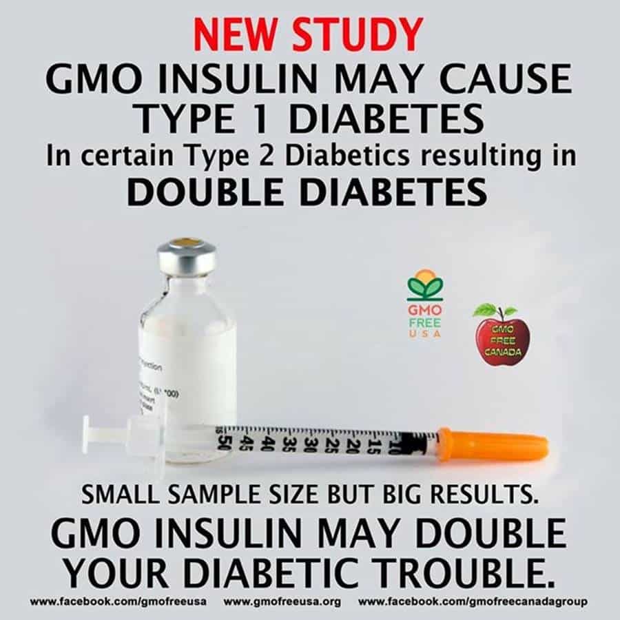 GMO Free USA insulin meme