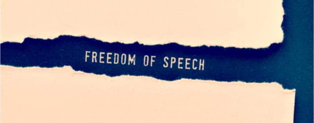 What is the free speech debate all about?